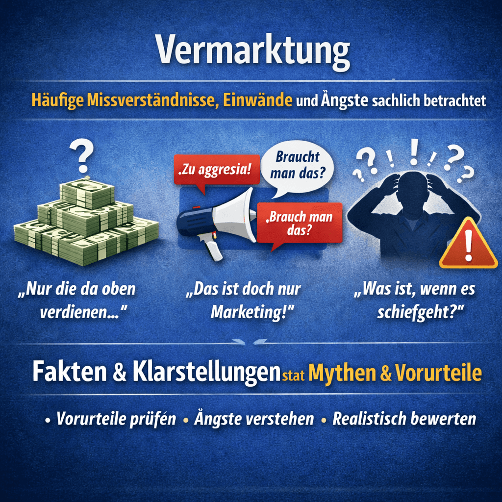 FitLine & Vermarktung – Häufige Missverständnisse, Einwände und Ängste sachlich betrachtet