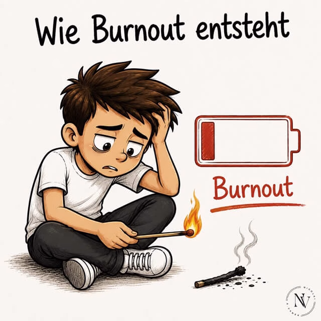 Wie Burnout entsteht – Warum der leere Akku nicht plötzlich kommt